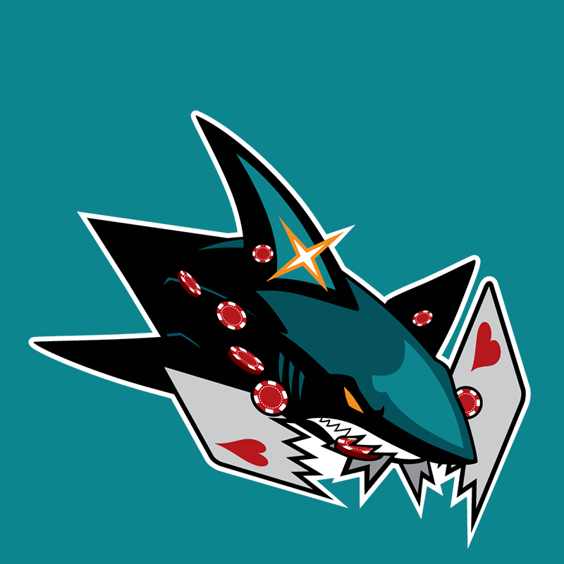 San Jose Sharks Entertainment logo iron on transfers